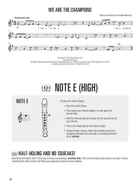 Hal Leonard Recorder Method Recorder scores gallery preview page 6
