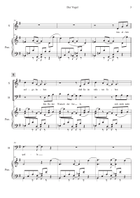 Der Vogel ( The Bird ) Baritone Horn TC scores gallery preview page 3