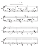Der Vogel ( The Bird ) Baritone Horn TC scores gallery preview page 4
