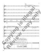 Black Ocean (Choral Score) 4-Part scores gallery preview page 5