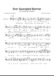 Star Spangled Banner - Nacional Anthem of the United States - Solo Bassoon in F With Lyrics