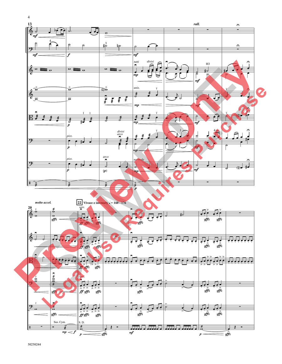 Ancient Kingdom String Orchestra - Sheet Music page 3