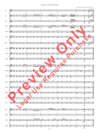 March Past Of The Kitchen Utensils Concert Band scores gallery preview page 8
