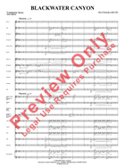 Blackwater Canyon Concert Band scores gallery preview page 4