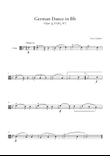 German Dance in Bb, Opus 33, D. 783, N°7