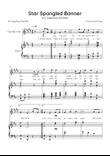 Star Spangled Banner - Nacional Anthem of the United States - Clarinet & Piano in D With Lyrics