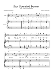 Star Spangled Banner - Nacional Anthem of the United States - Flute & Piano in Bb Major With Lyrics