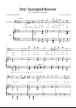Star Spangled Banner - Nacional Anthem of the United States - Oboe & Piano in D Major With Lyrics