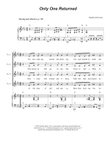 Only One Returned (Vocal Quartet - (SATB)