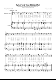 America the Beautiful - Soprano Sax & Piano in F Major With Lyric & Chords