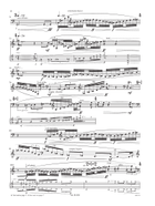 Par delà - Bass Clarinet Bass Clarinet scores gallery preview page 4