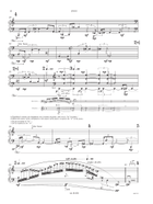 Par delà - Piano Bass Clarinet scores gallery preview page 4