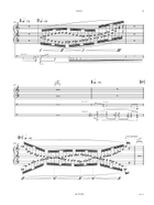 Par delà - Piano Bass Clarinet scores gallery preview page 5