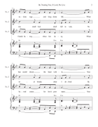 By Trusting You, O Lord, We Live (SATB) 4-Part scores gallery preview page 3