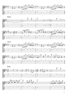 With Or Without You Classical Guitar scores gallery preview page 3