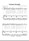 Yankee Doodle - Oboe & Piano in G Major With Chords & Lyric