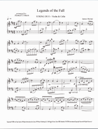 Legends Of The Fall String Duet scores gallery preview page 3
