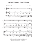 O God of Justice, God of Grace (2-part choir)