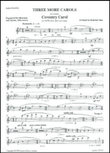 Three Carols: Flute part
