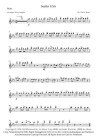 Surfin' U.s.a. Marching Band scores gallery preview page 6