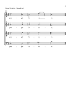 Nunc Dimittis 4-Part scores gallery preview page 5