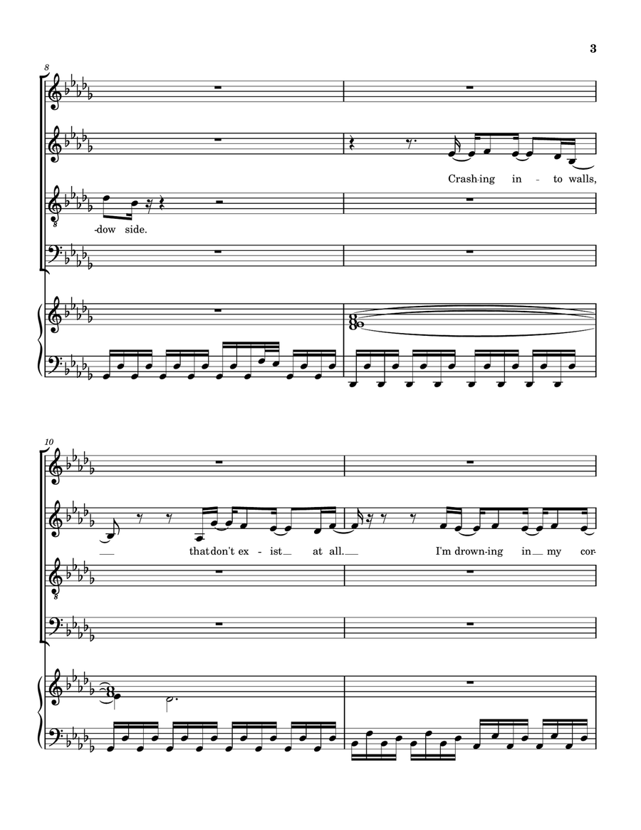 Wait by Matt Maher 4-Part - Digital Sheet Music page 4
