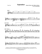 September Cover Band scores gallery preview page 4