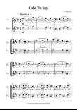 Ode to Joy (Beethoven's 9th Symphony Theme) | OBOE DUET