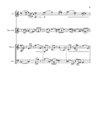 Sinfonia #70, third movement finale Chamber Orchestra scores gallery preview page 3