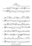Largo (Handel) for Cello and Bass Clarinet Duet