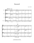 Farewell String Quartet scores gallery preview page 3