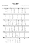 Silent Night (Stille Nacht) - Bassoon in E Major With Chords & lyrics in English & Germany - Easy