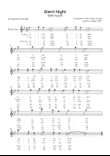 Silent Night (Stille Nacht) - Soprano Sax in Ab Major With Chords & lyrics in English & Germany Easy