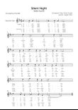 Silent Night (Stille Nacht) - Soprano Sax in C Major With Chords & lyrics in English & Germany Easy