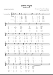 Silent Night (Stille Nacht) - Soprano Sax in F Major With Chords & lyrics in English & Germany Easy