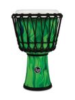 Lp 7-inch Rope Tuned Circle Djembe With Perfect-pitch Head - Green Marble