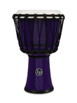 Lp 7-inch Rope Tuned Circle Djembe With Perfect-pitch Head - Purple
