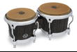 LP LP201SA Uptown Series Bongo Set - Sculpted Ash with Chrome Hardware