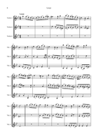 Trio Sonata No 1 in G Minor String Trio scores gallery preview page 6