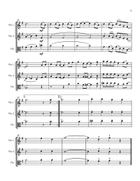 A Marshmallow World String Trio scores gallery preview page 3