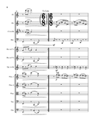 Sinfonia #73, third movement finale Chamber Orchestra scores gallery preview page 6