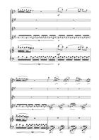 Sonata No. 16 in C Major KV 545 - Allegro - Sax Quartet Saxophone Quartet scores gallery preview page 3