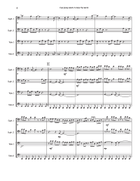 Everybody Wants To Rule The World Brass Quartet scores gallery preview page 6