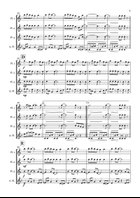 September Flute Quartet scores gallery preview page 3