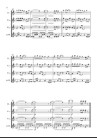 September Flute Quartet scores gallery preview page 4