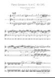 Sonata No. 16 in C Major KV 545 - Allegro - Woodwind Trio