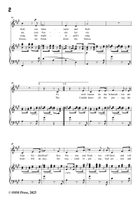 Brahms-Sulima,in A Major Piano, Vocal scores gallery preview page 4