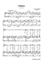 Brahms-Sulima,in A flat Major Piano, Vocal scores gallery preview page 3