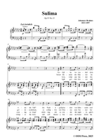 Brahms-Sulima,in G flat Major Piano, Vocal scores gallery preview page 3