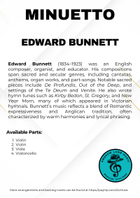 Edward BUNNETT | Minuetto | String Quartet String Quartet scores gallery preview page 3